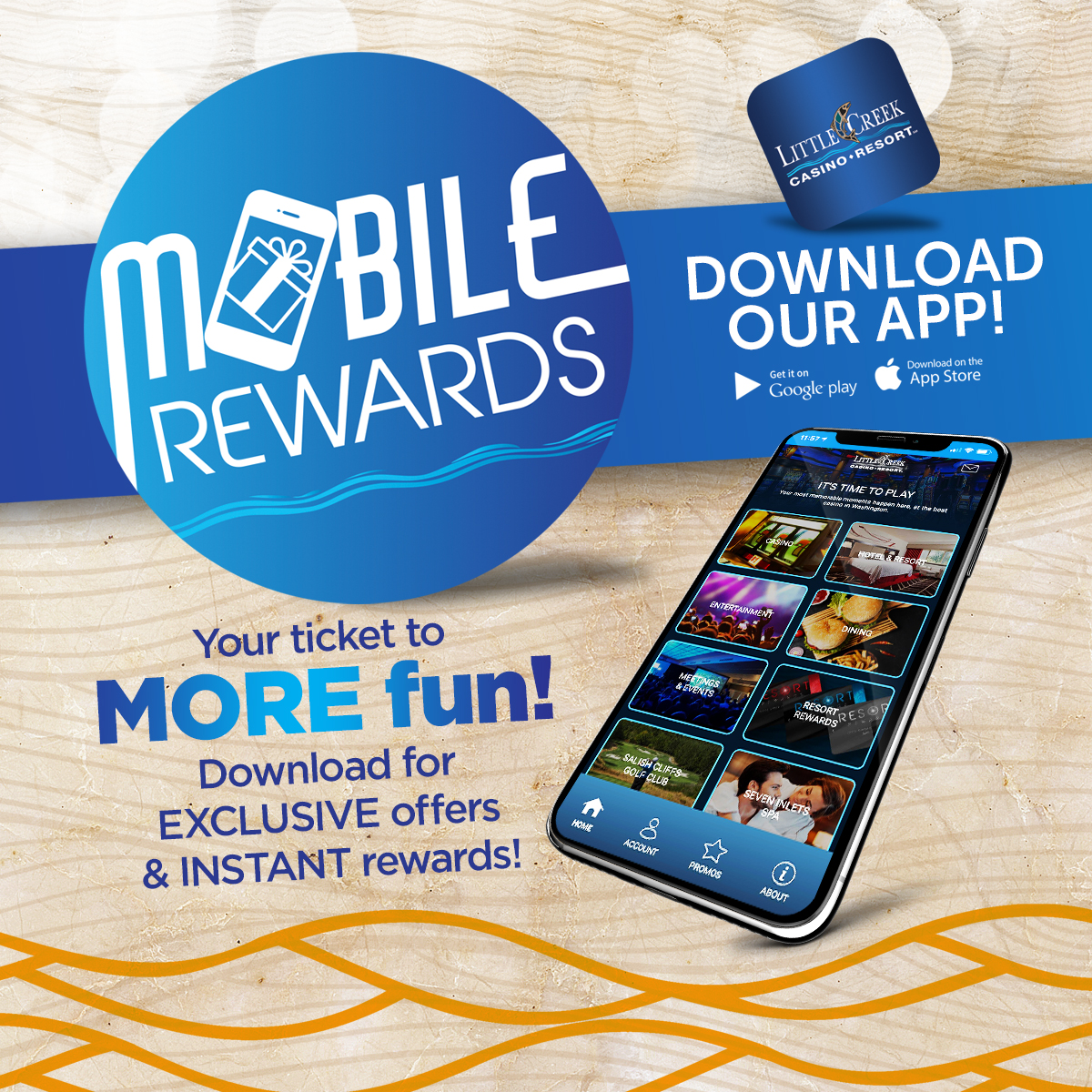 Little Creek Mobile App Installation Rewards