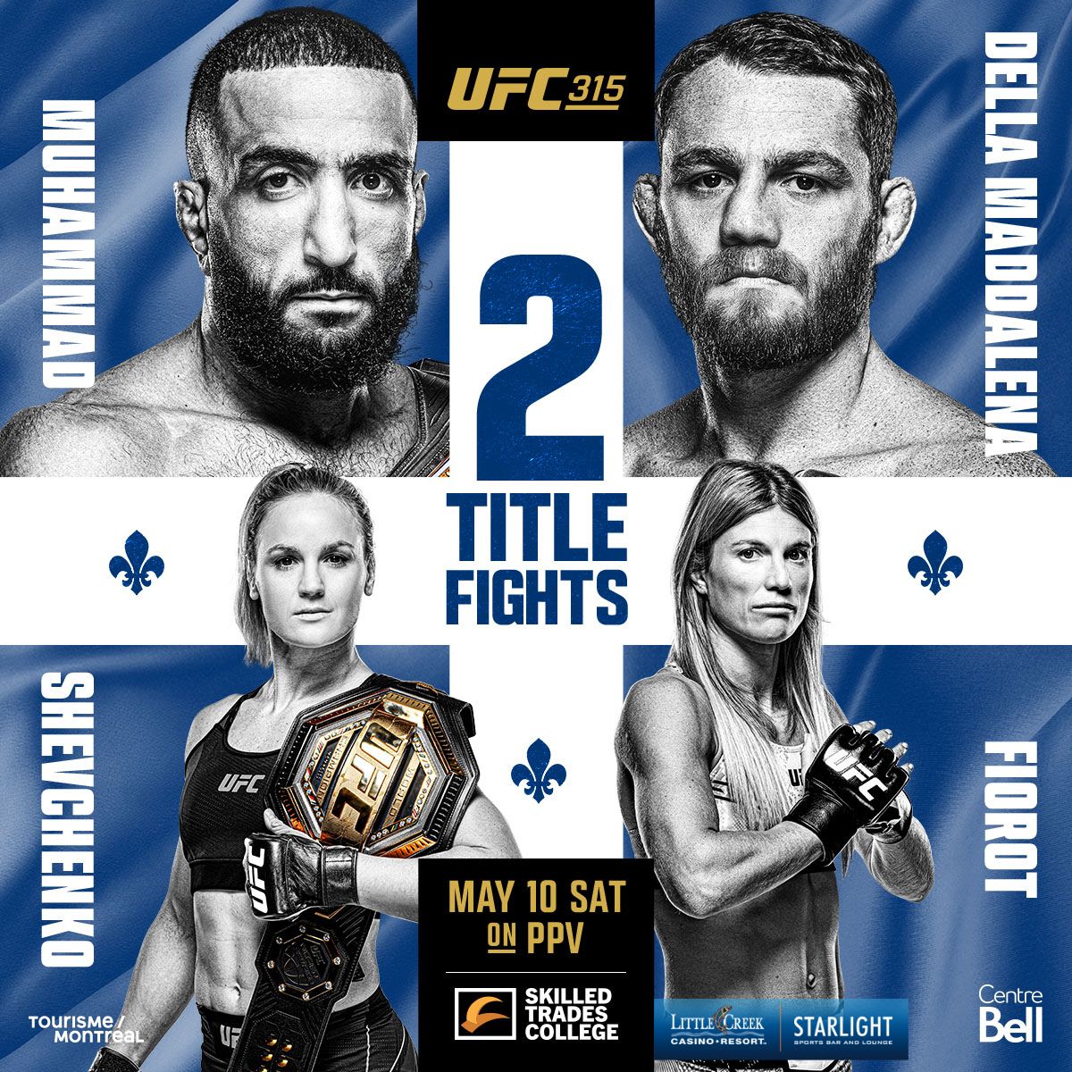 UFC 315 SocialWeb